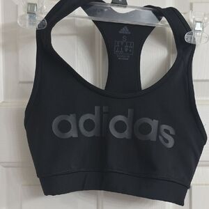 Adidas Black Climalite Sports Bra